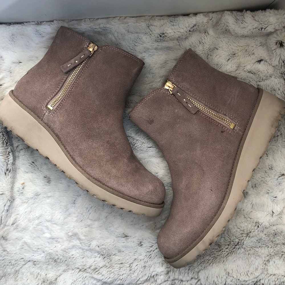 Ugg taupe booties